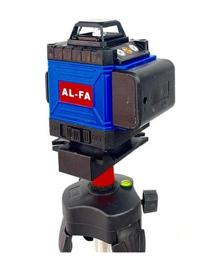 Уровень лазерный AL-FA ALNL4DG (4D/зеленый/штатив)