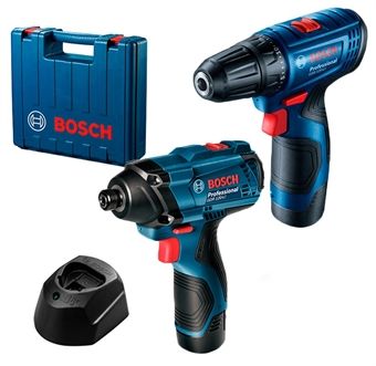 Набор аккумуляторного инструмента BOSCH GDR120-Li+GSR120-Li (2оди)