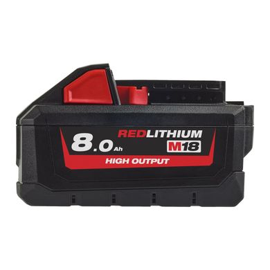 Набір акумуляторний MILWAUKEE M18 FPP2OP2-802 (пила ланцюгова/повітродуйка/2акум.18В 8Аг/зарядка)