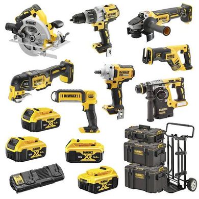 Набор аккумуляторный DEWALT DCK 856P4  8 инструментов