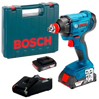 Гайковерт аккумуляторный BOSCH GDX180-Li (2акум.18В 2Ач/зарядка/кейс)