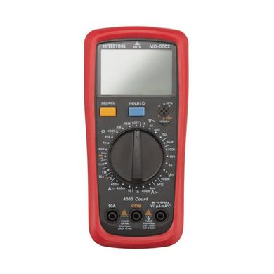 Мультиметр цифровой INTERTOOL MD-0002