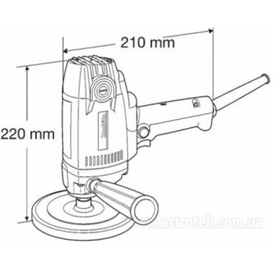 Полировальная машина Makita PV7000C