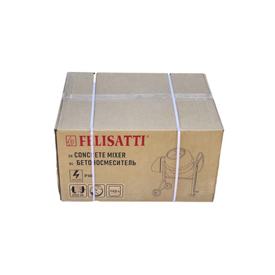 Бетонозмішувач 125л FELISATTI F49105 (550Вт)