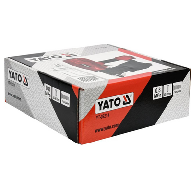 Степлер пневматический YATO YT-09214 (гвоздь 50-90мм/барабанного типа)