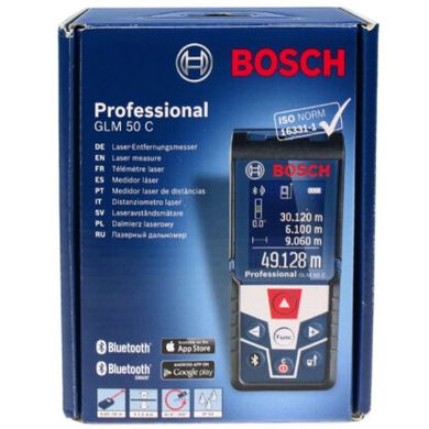 Далекомір лазерний BOSCH GLM 50 C