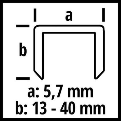 Степлер пневматичний EINHELL TC-PN 50 (скоба 5,7*13-40мм/цвях 10-50мм)