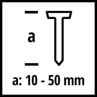 Степлер пневматичний EINHELL TC-PN 50 (скоба 5,7*13-40мм/цвях 10-50мм)