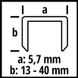 Степлер пневматичний EINHELL TC-PN 50 (скоба 5,7*13-40мм/цвях 10-50мм)